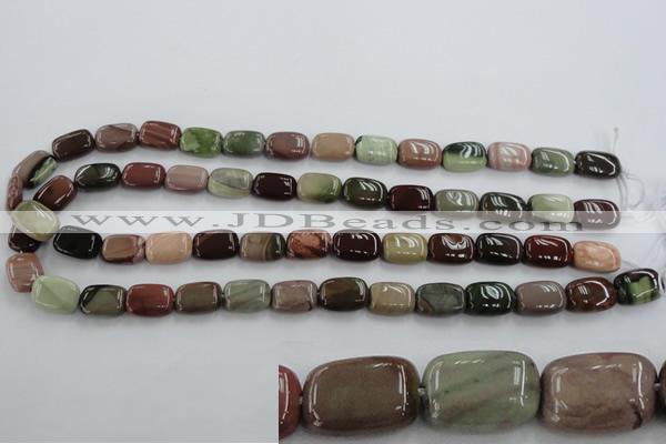 CAT5311 15.5 inches 8*14mm rectangle aqua terra jasper beads wholesale