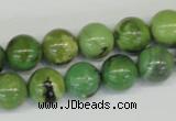 CAU04 round australia chrysoprase 12mm gemstone beads Wholesale