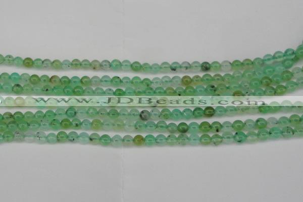 CAU350 15.5 inches 4mm round Australia chrysoprase beads