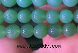 CAU370 15.5 inches 4mm round Australia chrysoprase beads