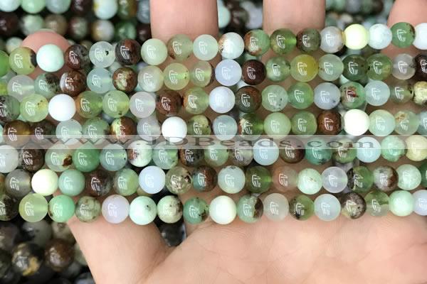 CAU435 15.5 inches 6mm round Australia chrysoprase beads wholesale