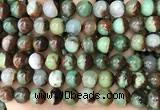 CAU455 15.5 inches 10mm - 11mm round Australia chrysoprase beads