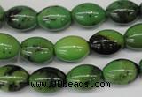 CAU48 15.5 inches 10*14mm rice Australia chrysoprase beads wholesale