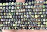 CAU520 15.5 inches 4.5mm - 5mm round Chinese chrysoprase beads