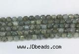 CBBS05 15 inches 8mm faceted prism labradorite beads wholesale