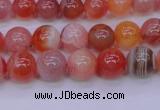 CBC402 15.5 inches 8mm A grade round orange chalcedony beads