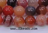 CBC404 15.5 inches 12mm A grade round orange chalcedony beads