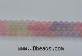 CBC422 15.5 inches 8mm round mixed chalcedony beads wholesale