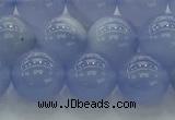 CBC454 15.5 inches 12mm round blue chalcedony beads wholesale