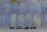 CBC472 15.5 inches 6*10mm rondelle blue chalcedony beads