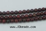 CBD10 15.5 inches 4mm round brecciated jasper gemstone beads