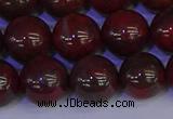 CBD355 15.5 inches 14mm round poppy jasper beads wholesale