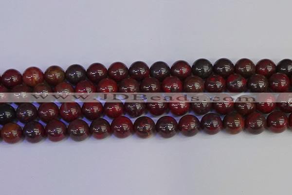 CBD355 15.5 inches 14mm round poppy jasper beads wholesale