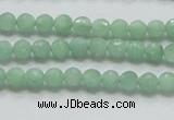 CBJ05 15.5 inches 6mm faceted round jade beads wholesale