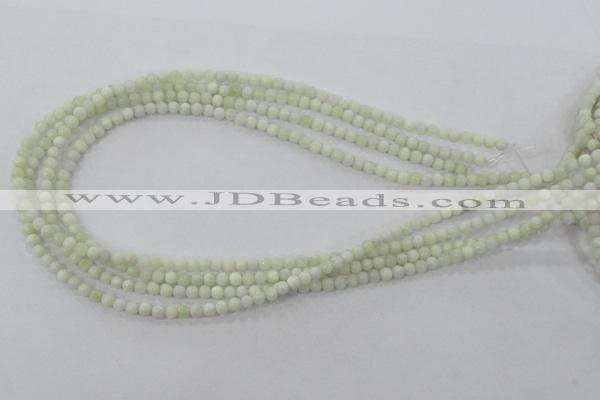 CBJ201 15.5 inches 4mm round butter jade beads wholesale