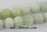 CBJ205 15.5 inches 12mm round butter jade beads wholesale