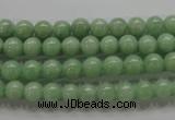 CBJ326 15.5 inches 6mm round AA grade natural jade beads