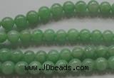 CBJ342 15.5 inches 6mm round AAA grade natural jade beads