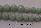 CBJ409 15.5 inches 6mm - 12mm round natural jade beads wholesale