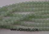 CBJ410 15.5 inches 4mm round natural jade beads wholesale