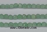 CBJ45 15.5 inches 3mm faceted round jade beads wholesale