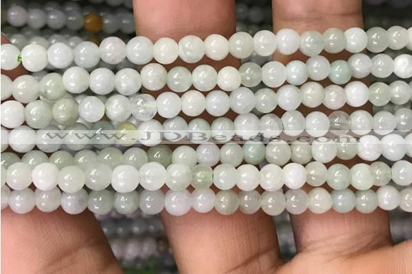 CBJ620 15.5 inches 4mm round jade beads wholesale