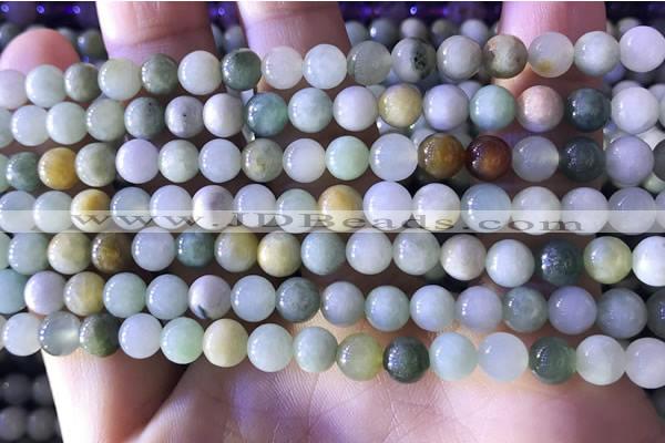 CBJ671 15.5 inches 6mm round jade beads wholesale