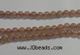 CBQ01 15.5 inches 4mm round strawberry quartz beads wholesale