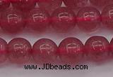 CBQ488 15.5 inches 10mm round strawberry quartz beads wholesale