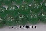 CBQ498 15.5 inches 10mm round green strawberry quartz beads