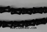 CBS210 15.5 inches 8*12mm bone blackstone beads wholesale