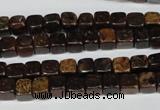 CBZ205 15.5 inches 6*6mm cube bronzite gemstone beads