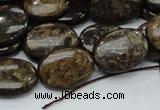 CBZ56 15.5 inches 13*18mm oval bronzite gemstone beads wholesale