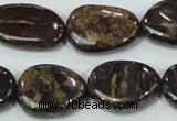 CBZ60 15.5 inches 18*25mm freeform bronzite gemstone beads