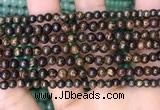 CBZ618 15.5 inches 4mm round bronzite beads wholesale