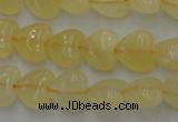 CCA22 15.5 inches 8*8mm heart calcite gemstone beads wholesale