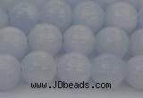 CCA407 15.5 inches 10mm round blue calcite gemstone beads