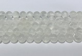 CCA512 15.5 inches 10mm round white calcite gemstone beads