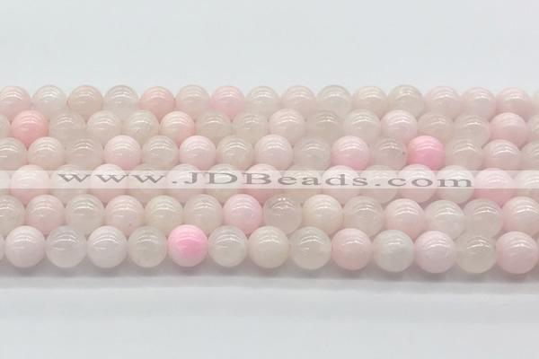 CCA521 15.5 inches 8mm round pink calcite gemstone beads