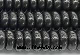 CCB1195 15 inches 3.5*8mm rondelle shungite gemstone beads