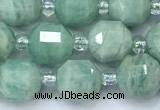 CCB1434 15 inches 7mm - 8mm faceted amazonite beads