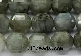 CCB1507 15 inches 7mm - 8mm faceted labradorite beads