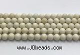 CCB823 15.5 inches 10mm round ivory jasper gemstone beads wholesale