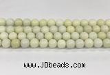 CCB831 15.5 inches 12mm round ivory jasper gemstone beads wholesale