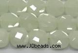 CCB904 15.5 inches 8*8mm faceted square luminous beads