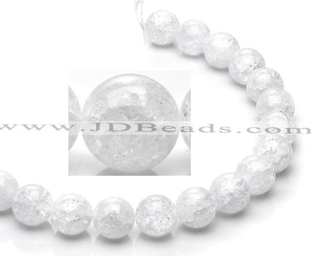 CCC18 16mm round grade A white crystal beads Wholesale