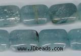 CCE54 15.5 inches 15*20mm rectangle dyed natural celestite gemstone beads