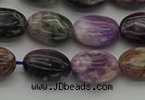 CCG101 15.5 inches 10*14mm oval charoite gemstone beads