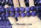 CCG142 15.5 inches 14mm round charoite gemstone beads