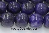 CCG316 15.5 inches 8mm round dyed charoite gemstone beads